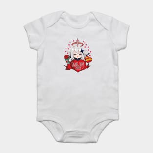 Paimon Genshin Impact Emergency Lover Valentine Day Baby Bodysuit